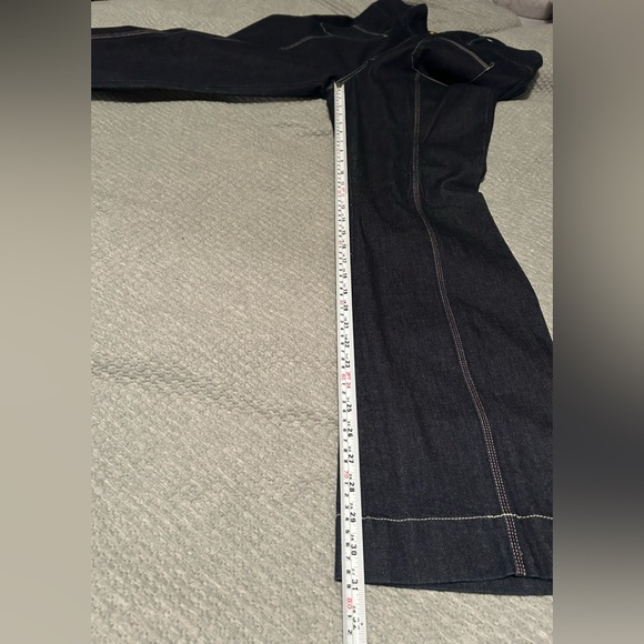 NWOT dark blue Pilcro Flares - Picture 15 of 16